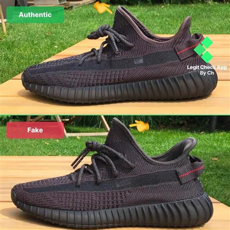 adidas yeezy 350 black real vs fake|yeezy 350 black non reflective.